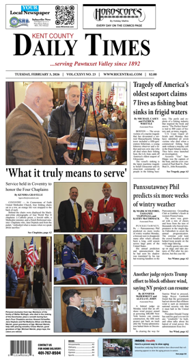 Cover of Kent County Daily Times