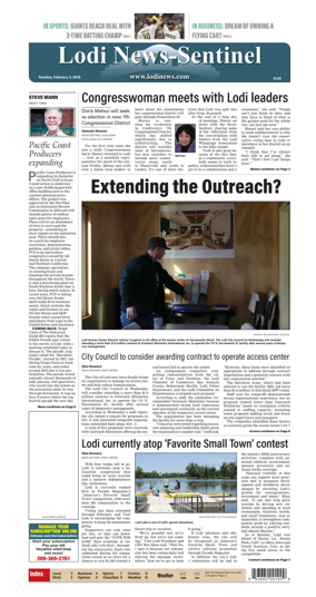 Cover of Lodi News-Sentinel