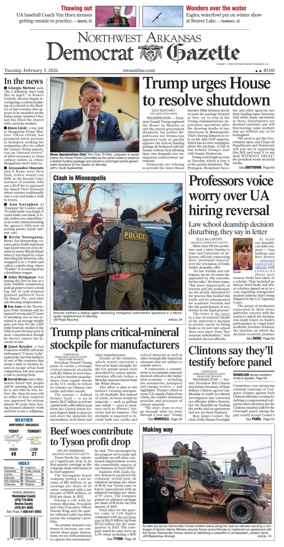 Cover of Northwest Arkansas Democrat-Gazette