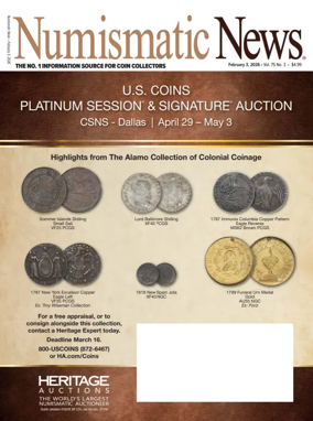 Cover of Numismatic News