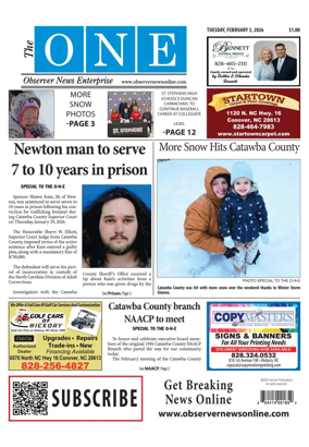 Cover of Observer News Enterprise