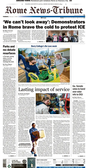 Cover of Rome News-Tribune