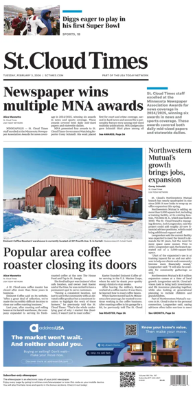 Cover of St. Cloud Times