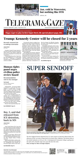 Cover of Telegram & Gazette