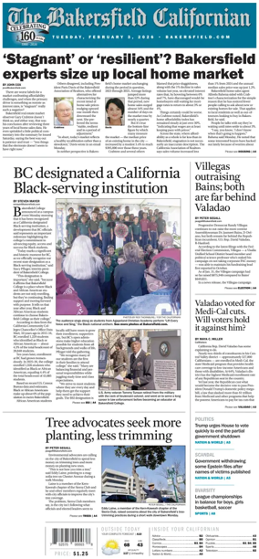 Cover of The Bakersfield Californian