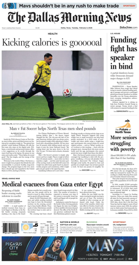 Cover of The Dallas Morning News