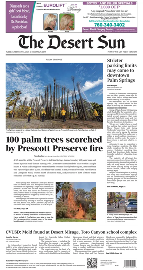 Cover of The Desert Sun