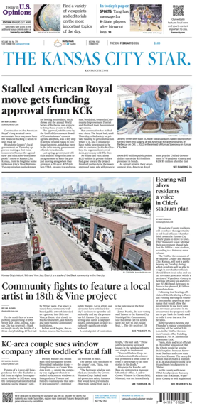 Cover of The Kansas City Star