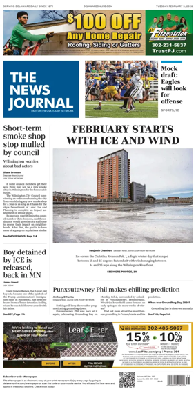 Cover of The News Journal