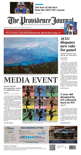 Cover of The Providence Journal