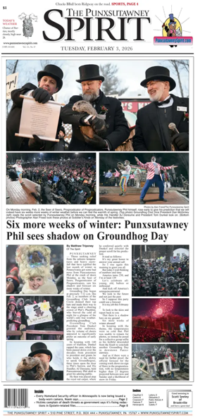 Cover of The Punxsutawney Spirit