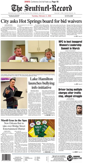 Cover of The Sentinel-Record