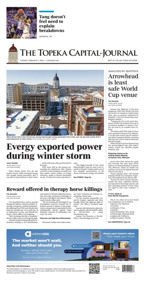 Cover of The Topeka Capital-Journal