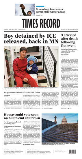 Cover of Times Record (Ft. Smith Southwest)