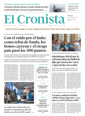 Cover of El Cronista