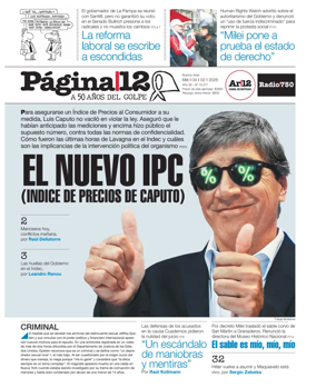 Cover of Pagina 12