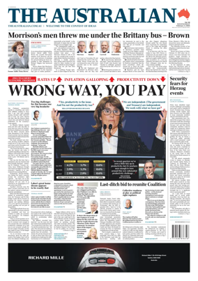 Cover of The Australian