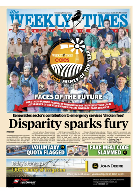 Cover of Weekly Times