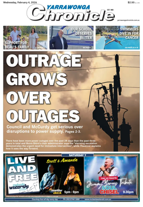 Cover of Yarrawonga Chronicle