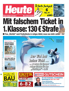Cover of Heute - Niederosterreich Ausgabe