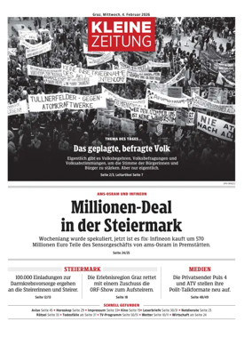 Cover of Kleine Zeitung Steiermark