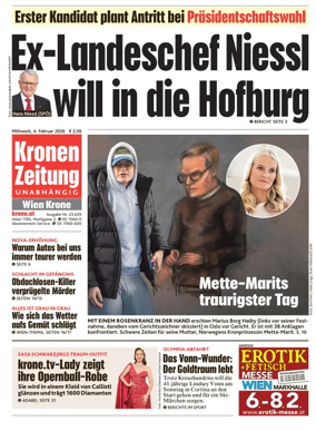 Cover of Kronen Zeitung