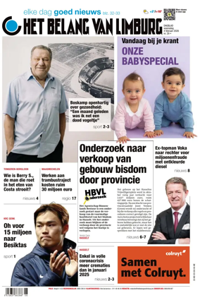 Cover of Het Belang van Limburg