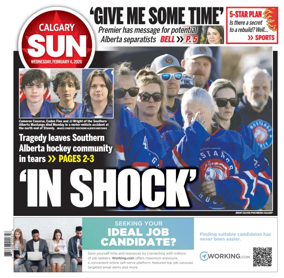 Cover of Calgary Sun