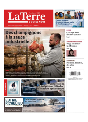 Cover of La Terre de chez nous