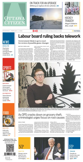 Cover of Ottawa Citizen