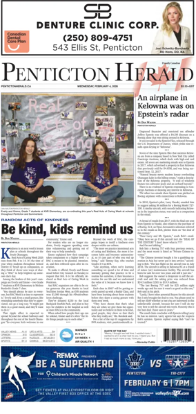 Cover of Penticton Herald