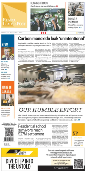 Cover of Regina Leader-Post