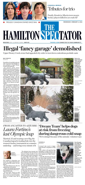 Cover of The Hamilton Spectator
