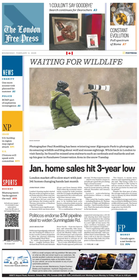 Cover of The London Free Press