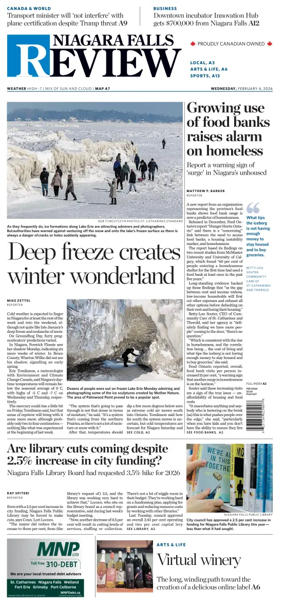 Cover of The Niagara Falls Review