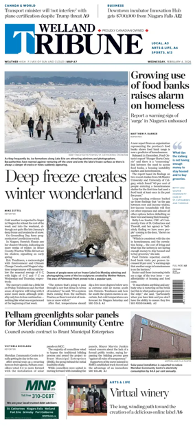 Cover of The Welland Tribune