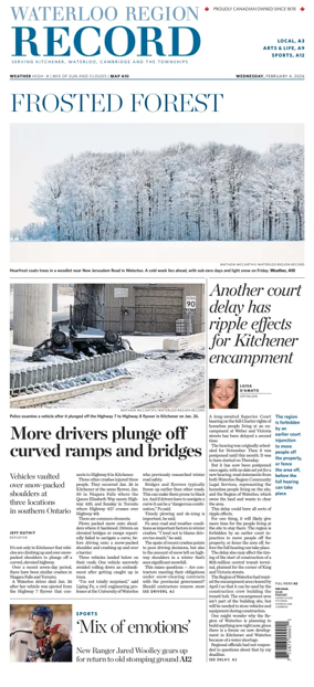 Cover of Waterloo Region Record