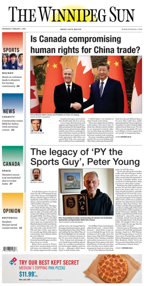 Cover of Winnipeg Sun