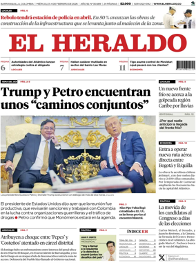 Cover of El Heraldo (Colombia)