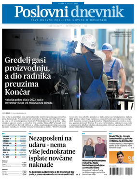 Cover of Poslovni Dnevnik