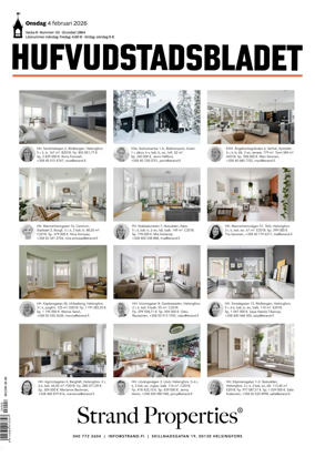 Cover of Hufvudstadsbladet