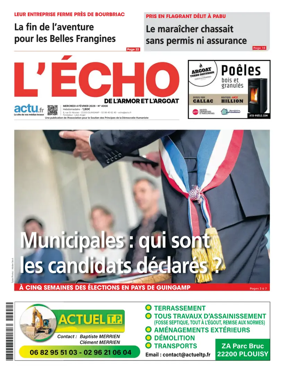 Cover of L'Echo de l'Armor et de l'Argoat