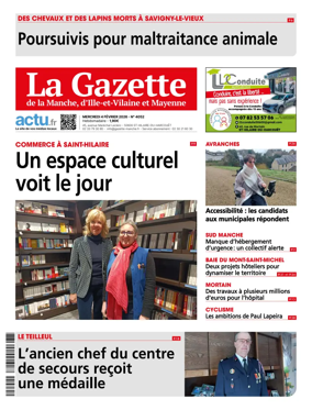 Cover of La Gazette de la Manche