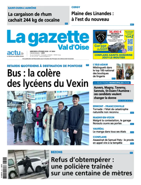 Cover of La Gazette Val d'Oise