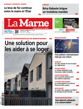 Cover of La Marne (edition Marne-la-Vallee)