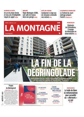 Cover of La Montagne (Riom)