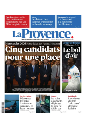 Cover of La Provence Martigues-Istres-Vitrolles-Marignane