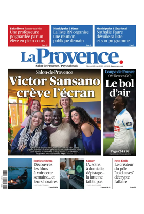 Cover of La Provence Salon-de-Provence / Pays salonais