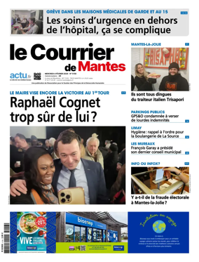 Cover of Le Courrier de Mantes