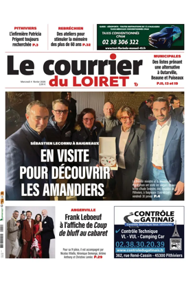Cover of Le Courrier du Loiret